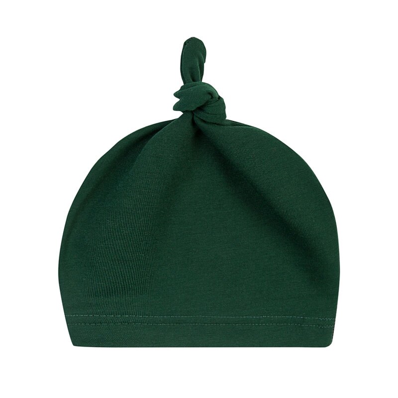 Gorros para bebé recién nacido, 100% algodón orgánico, suave, ajustable, con nudo, para niños de 0 a 3 años