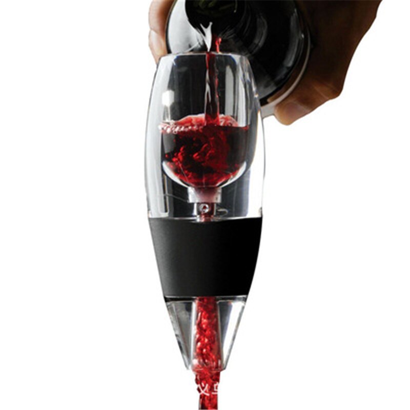Rode Wijn Beluchter Mini Filter Magic Decanter Wijn Quick Beluchter Wijn Hopper Filter Bar Wijn Decanter Wijn Schenker