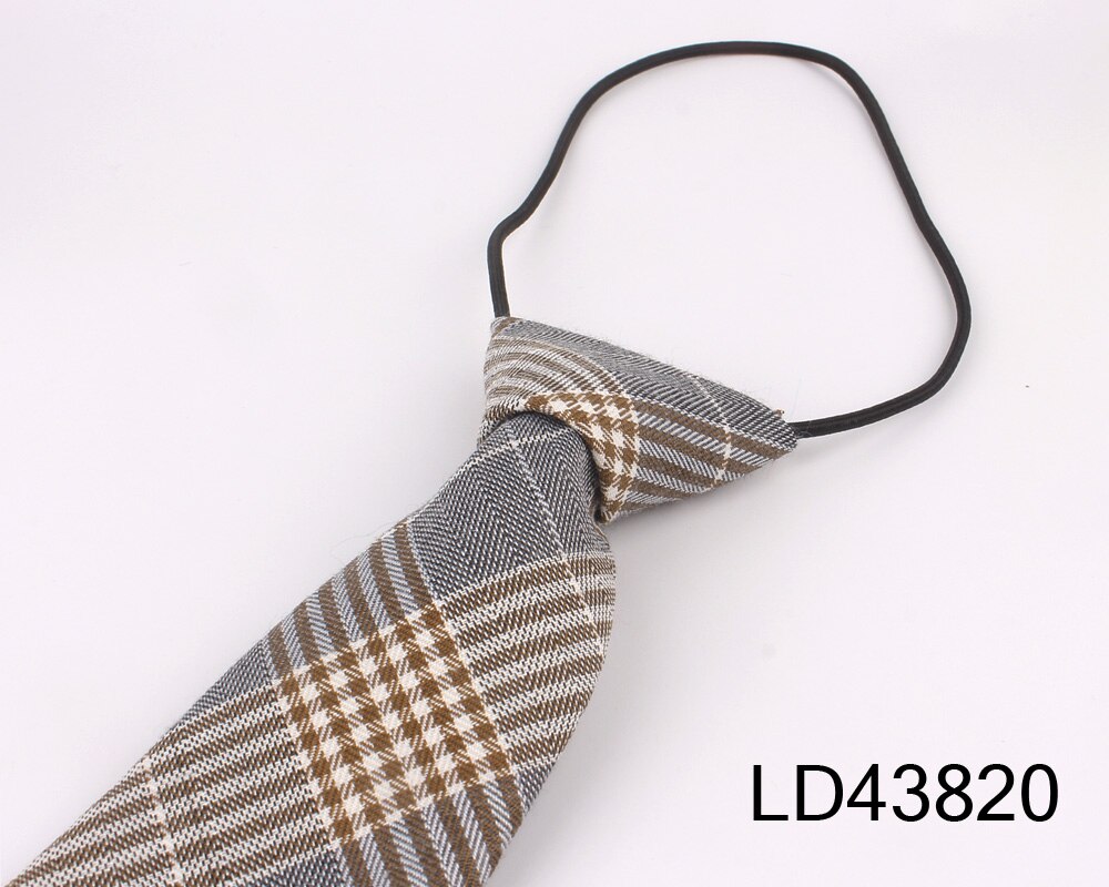 Rubberen stropdassen voor jongens meisjes mode overhemd geruite stropdas kinderen kleine stropdas eenvoudige geruite studentenstropdas voor feeststropdas Gravata: Smaragdgroen