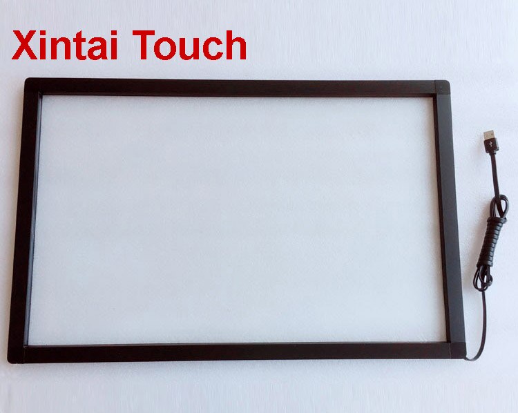 Xintai Touch 10 Punten 23.8 &quot;Ir Infrarood Touch Screen Overlay Met Glas Voor Interactieve Bar Systeem, Advertenties