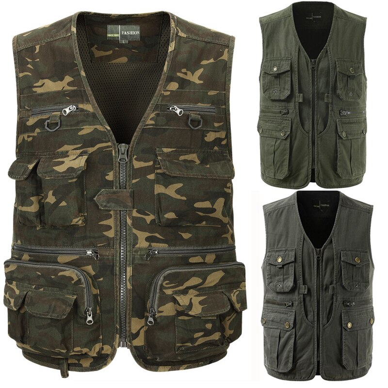 Tactisch vest Outdoor Ultralicht ademend training Airsoft vest Verstelbaar for volwassenen, Militair tactisch vest (Color : M