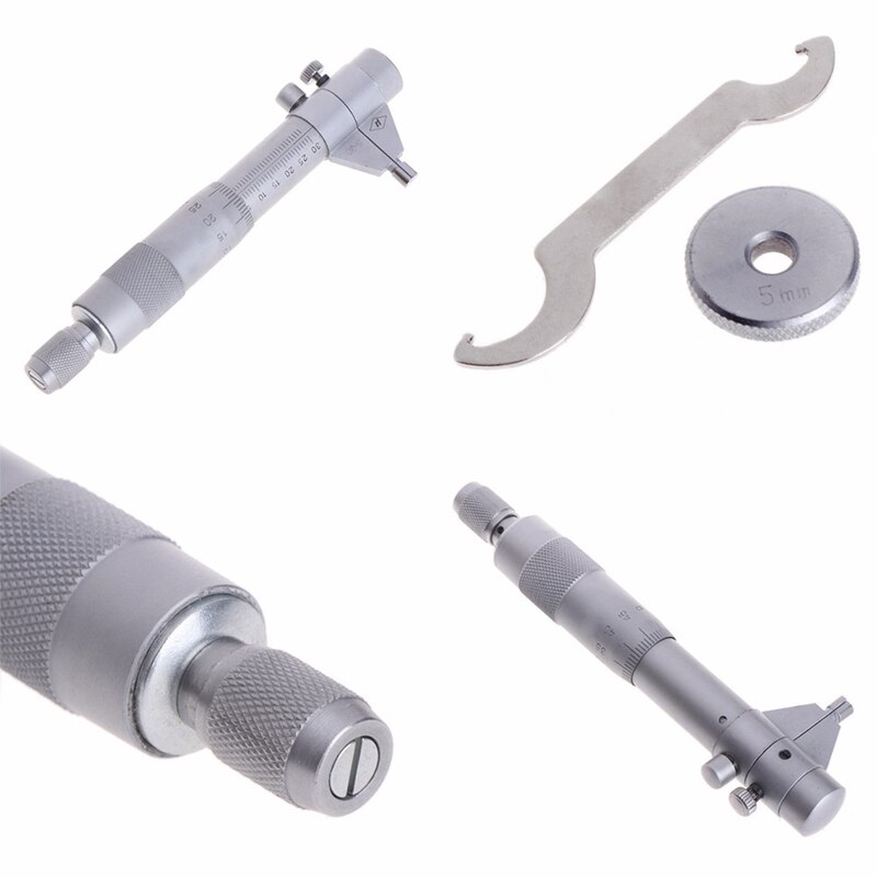 Micrómetro de diámetro interior 5-30 Mm Medición de agujero interior micrómetros de espiral de alta precisión herramientas de medición