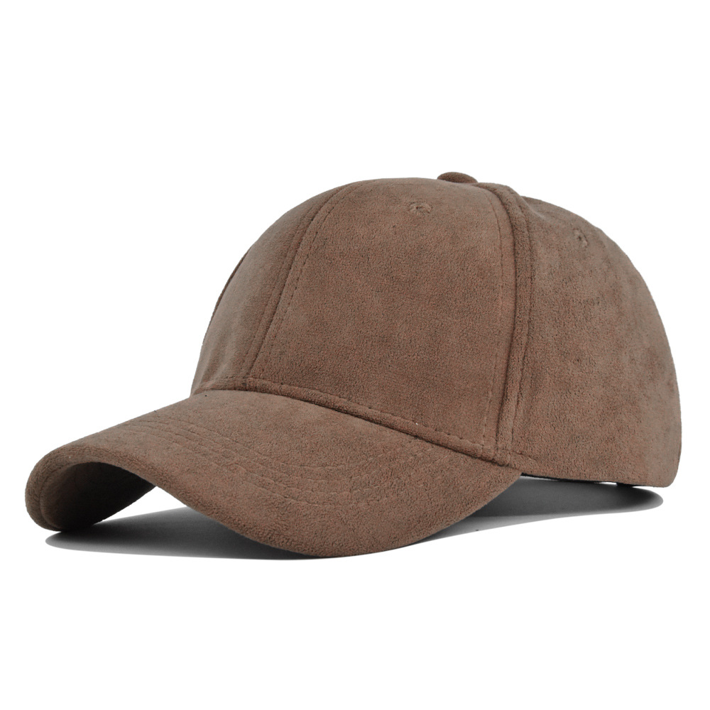 Gorras de béisbol de gamuza Unisex a la para mujeres y hombres, gorras de sol informales de Color sólido para otoño y exteriores, gorras Snapback ajustables cálidas para invierno: Verde militar