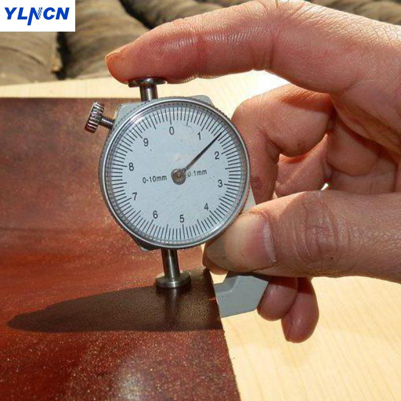 Leather thickness gauge Vegetable tanned leather measuring thickness instrument 0 to 10 Experimental measuring instrument