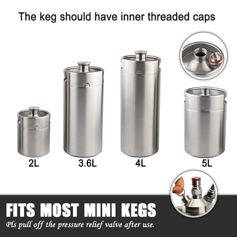 Mini Fass Speer Mini Fass klopfen Spender Handwerk Bier Züchter Speer Fass schnell passend zu Verbinder Homebrew Bausatz Bier Zubehör