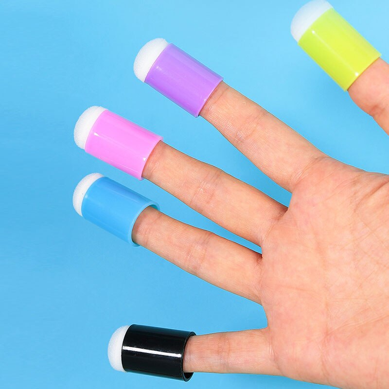 Tampon à encre en éponge pour peinture, tampon à encre, pour bricolage, Scrapbooking, dessin, daubes, peinture d'estampage, artisanat d'art, 10 pièces