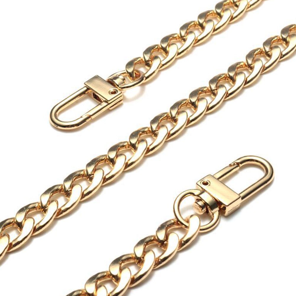 Metal DIY Durable Electroplated Easy Install Replacement Belt Shoulder Strap Accessories Long Bag Chain: 1