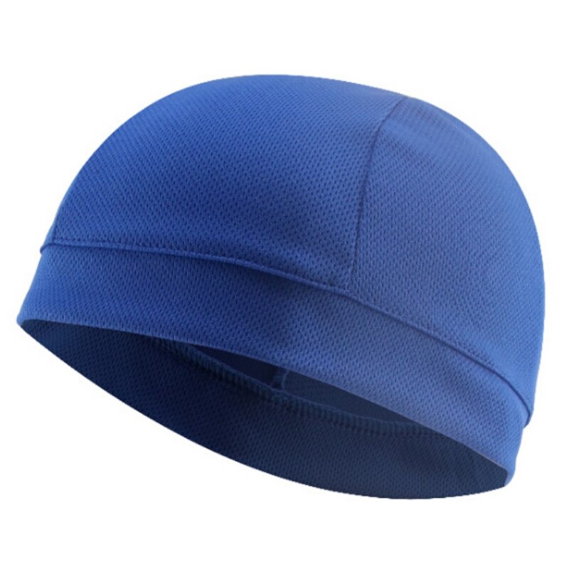 Quick Dry Helmet Cycling Cap Anti-UV Anti-Sweat Sports Hat Motorcycle Bike Riding Cycling Hat Unisex Inner Cap ZJ: E