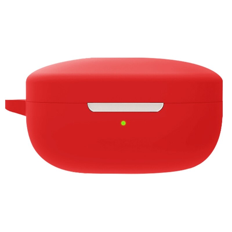 Boîtier de protection complet pour écouteurs QCY T13, boîtier de chargement avec boucle Anti-chute, 95AF: red