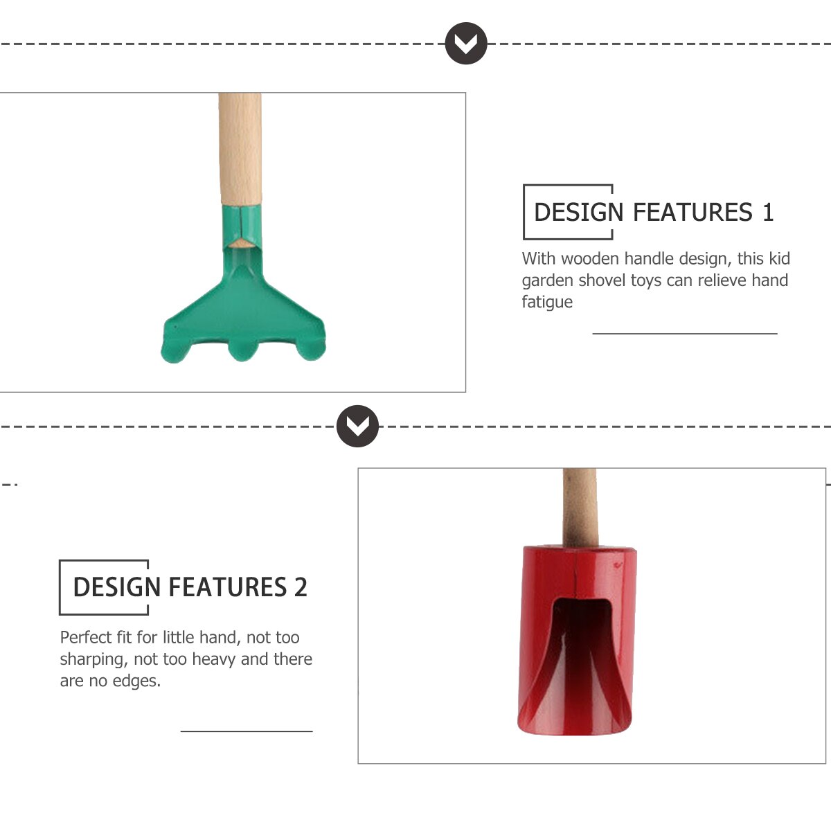 1 Set Kids Hand Planting Tools Kid Gardening Rake ... – Grandado