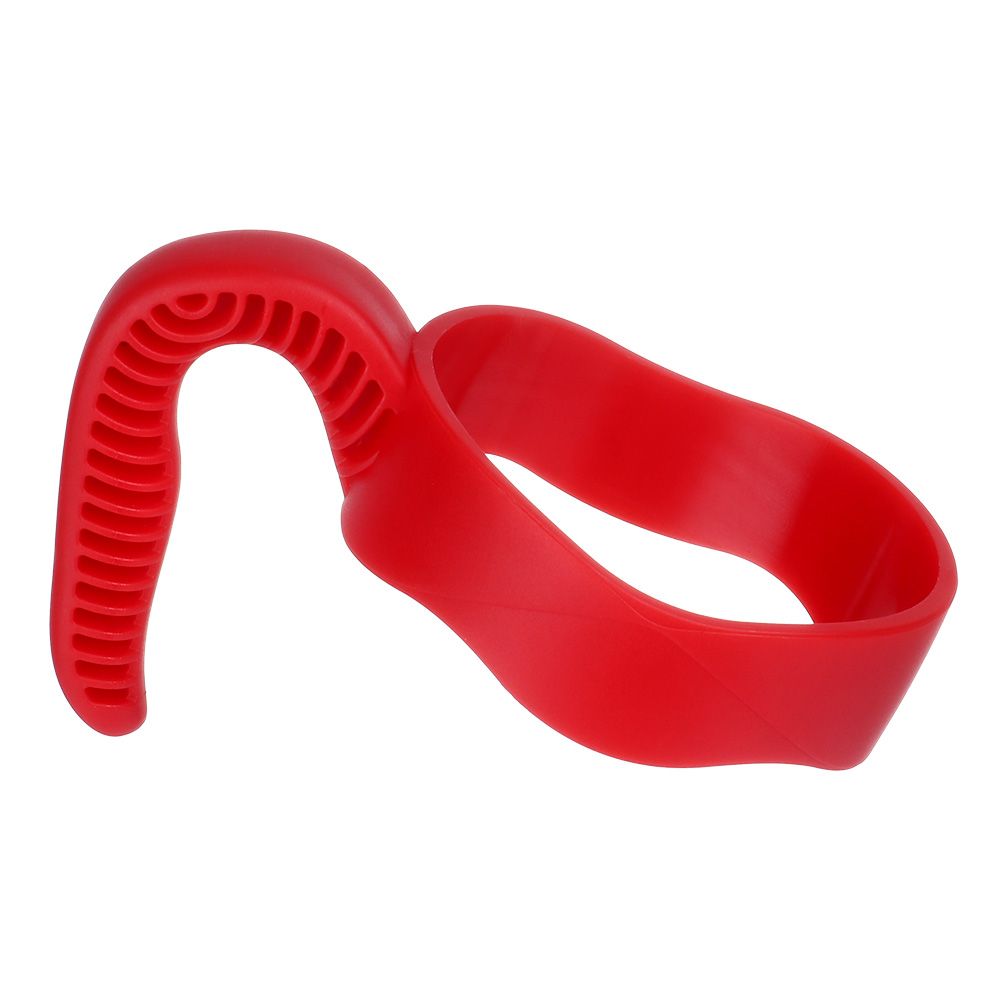 20/30oz Water Cup Hand Mug Holder Drinkware Cup Holder Plastic Handle Portable: Red-30oz