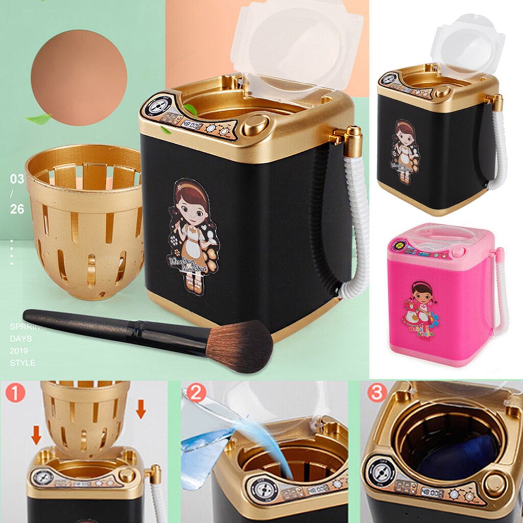Machine à laver Miniature de Simulation, jouet, appareil ménager pour enfants, accessoires de jeu de rôle