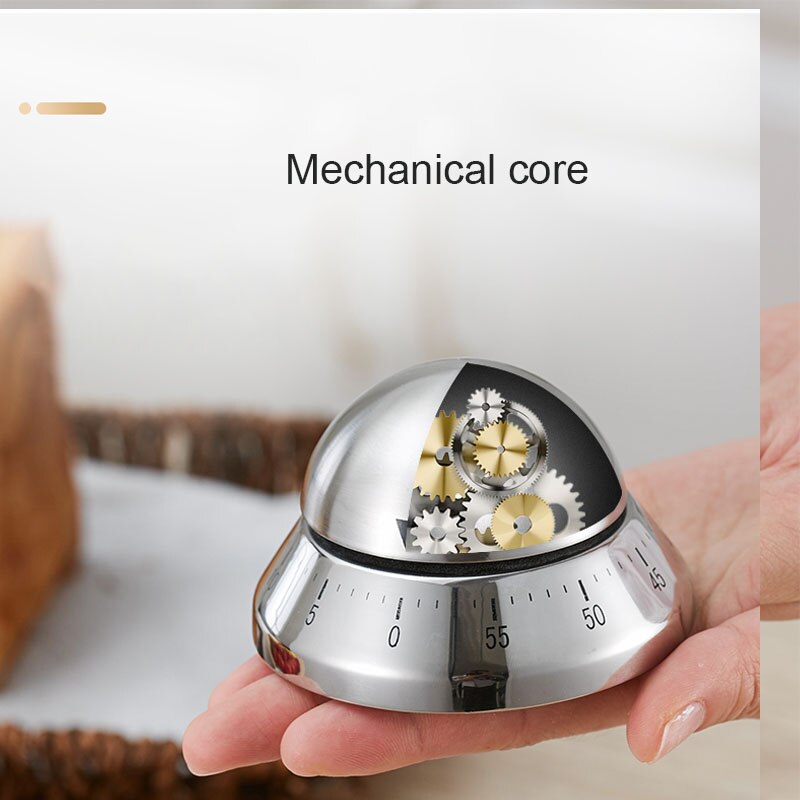 Portable Digital Scale Kitchen Timer Stainless Steel Home Coking Practical for Stopwatch Countdown Alarm Clock No Charging