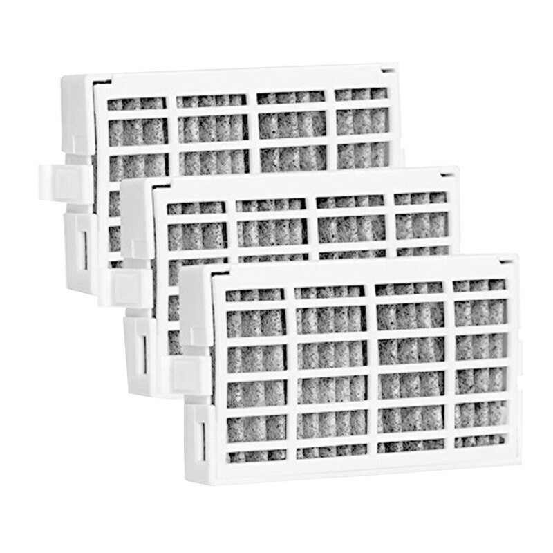 3 pces filtro de ar de substituição para whirlpool w10311524 refrigerador de fluxo fresco