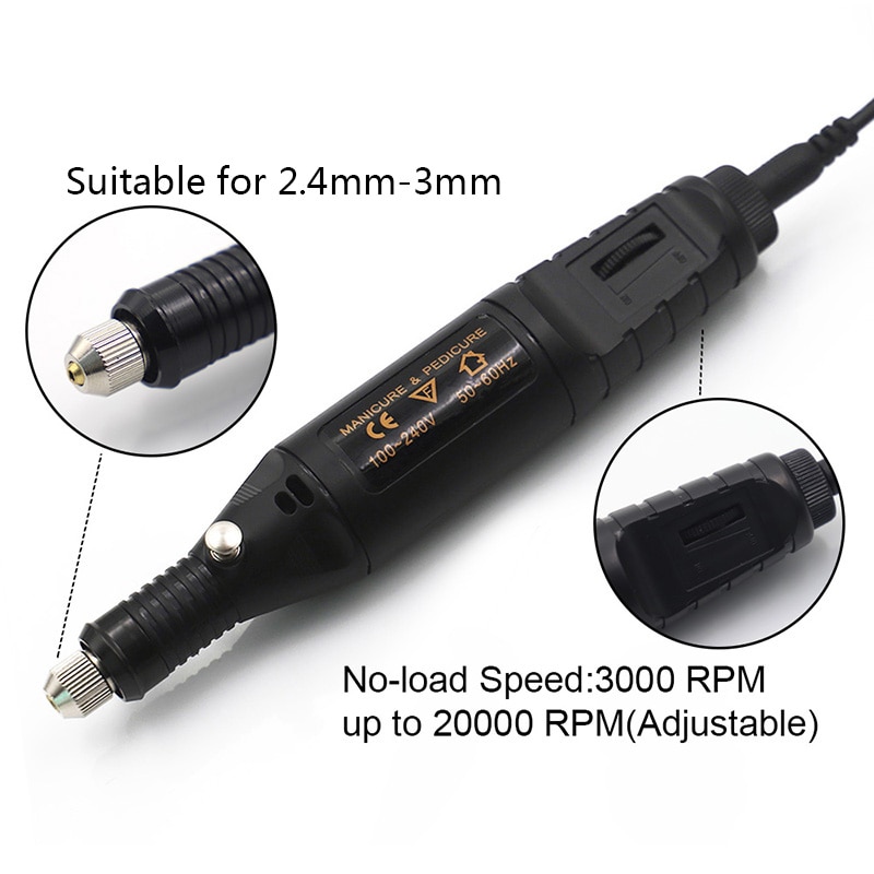 DIY Leather Grinding Tools Mini Portable Drill Versatile Polishing Machine Bits Tools Kit Purple Sandalwood Grinding Head Suit