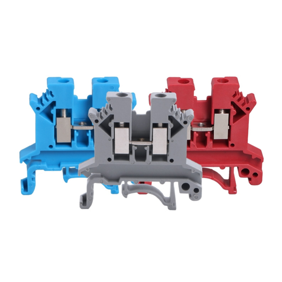 1/5/10PCS Din Rail Terminal Block UK-2.5B Wire Electrical Conductor Universal Connector Screw Connection Terminal Strip Block UK