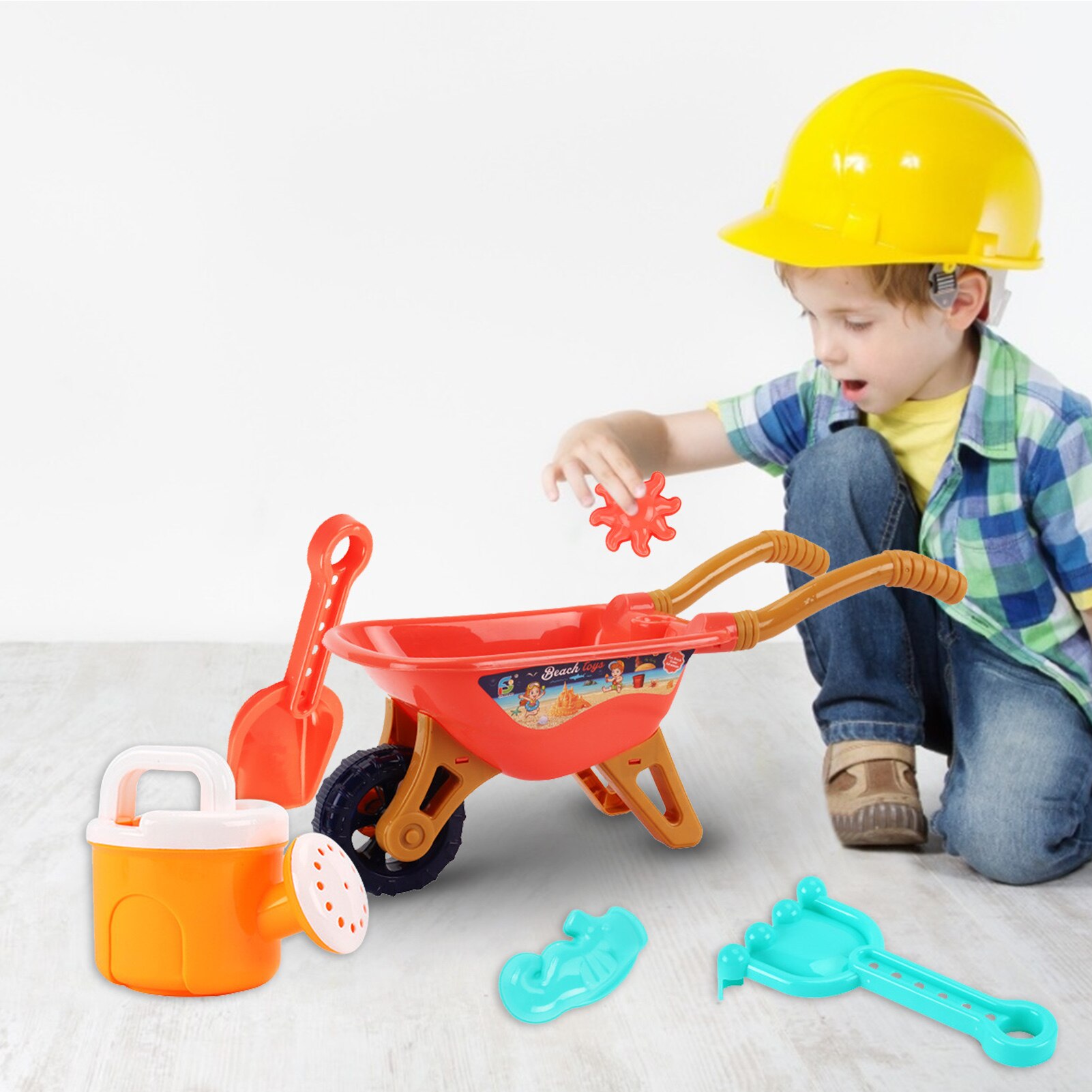6 Stuks Zomer Strand Speelgoed Veilig Kinderen Zand Speelgoed Set Gereedschap Zomer Outdoor Speelgoed Voor Jongens En Meisjes