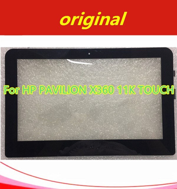11.6 INCH Touch Voor HP PAVILION X360 11 K 11-K 11 K 11-k047TU Touch Screen Digitizer Black Flex Kabel hetzelfde voor Gele Kabel