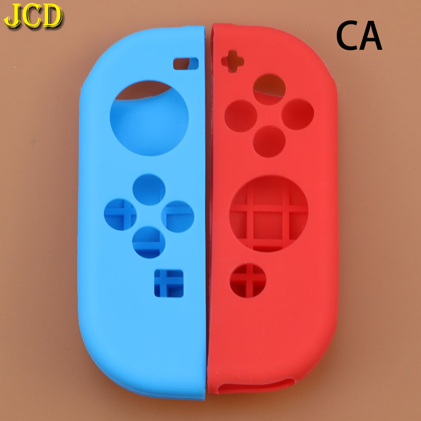 1Set Soft Cover Protective Silicone Case For Nintend Switch Joy-Con Replacement Housing Shell for Switch NS Joy Con Controller: CA