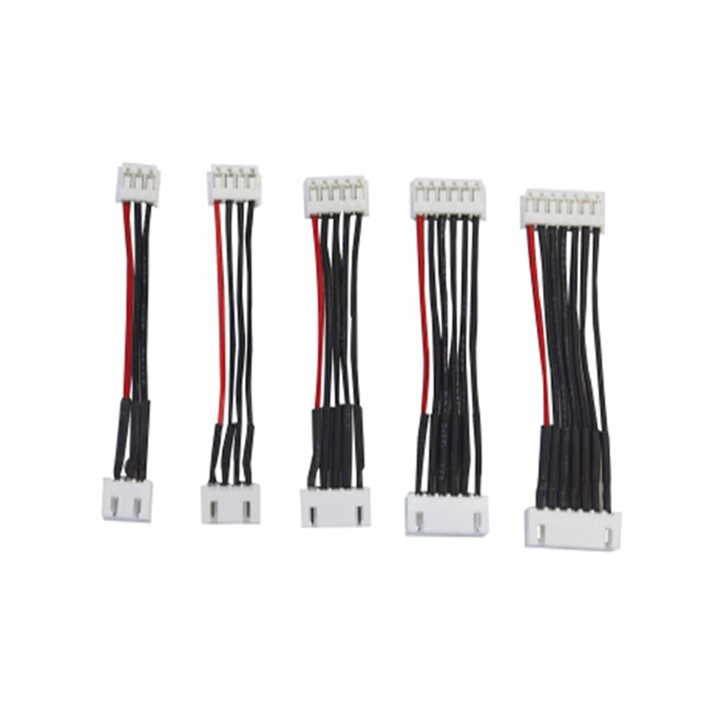 10CM Balance Charger Cable 22 AWG LiPo Accu Balans Lader Plug Lijn/Draad/Connector Silicon Wire JST XH Plug 2 S/3 S/4 S/5 S/6 S