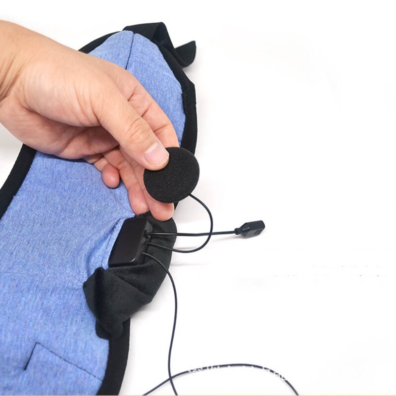 Bluetooth Wireless Relieve Fatigue Shading Sleeping Eye Mask Music Headphones Soothing Noise Reduction Sleep Aid Goggles