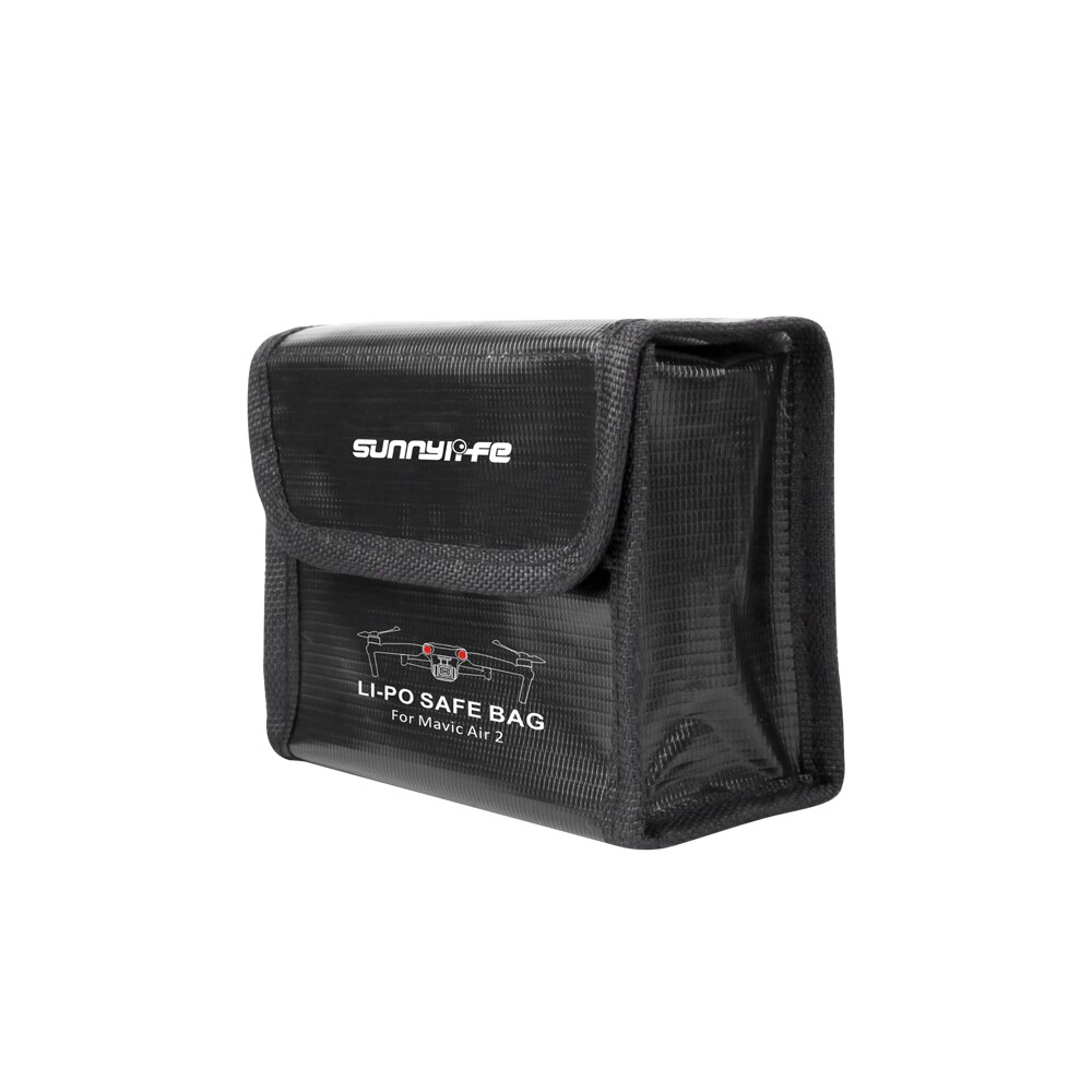 Lipo Safe Bag Explosieveilige Beschermende Batterij Opbergtas Voor Dji Mavic Air 2 Drone Accessoires: for 2pcs Batteries