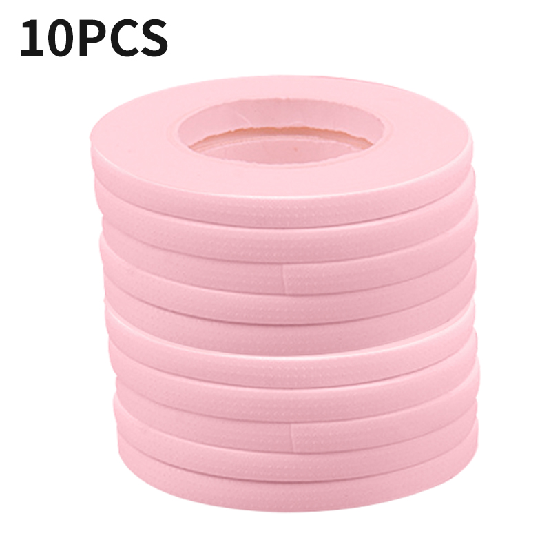 Cinta de microporos para pestañas, 5/10 Uds., maquillaje, , suministros de extensión de pestañas, accesorios, cinta microporosa para pestañas: Plata