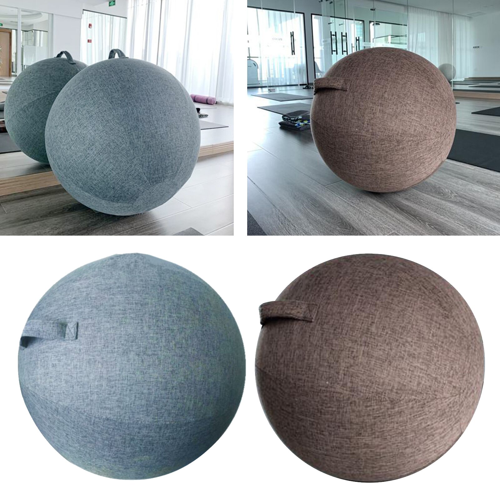 Housse de protection pour ballon de Yoga 65cm, pour chaise assise, Pilates, anti-poussière