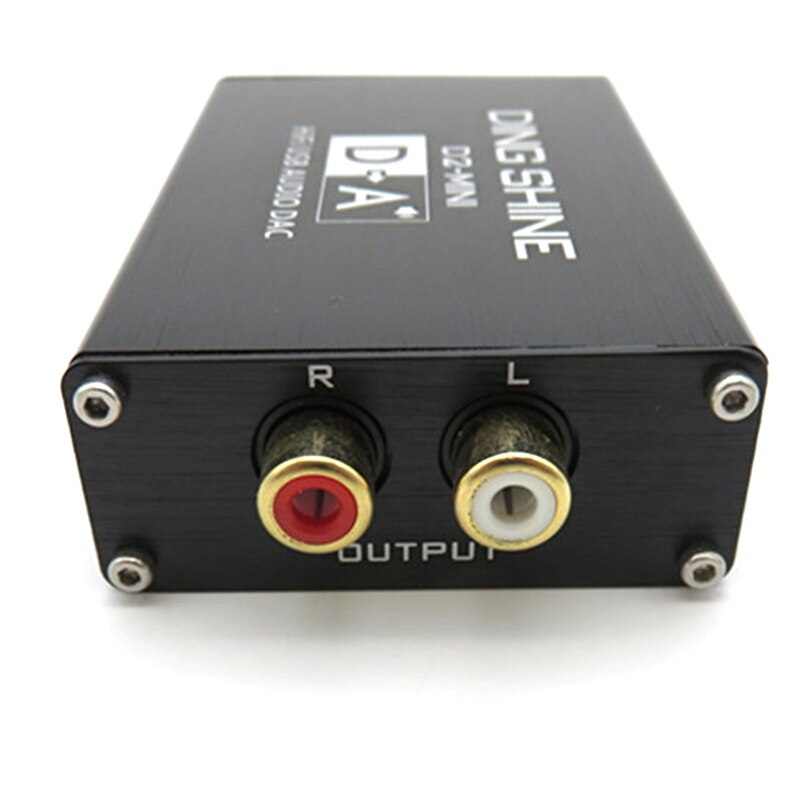 ES9018K2M Audio Decoder DAC HIFI USB Sound Card Decoding Support 32Bit 384KHz for Amplifier Home Theater RCA Output