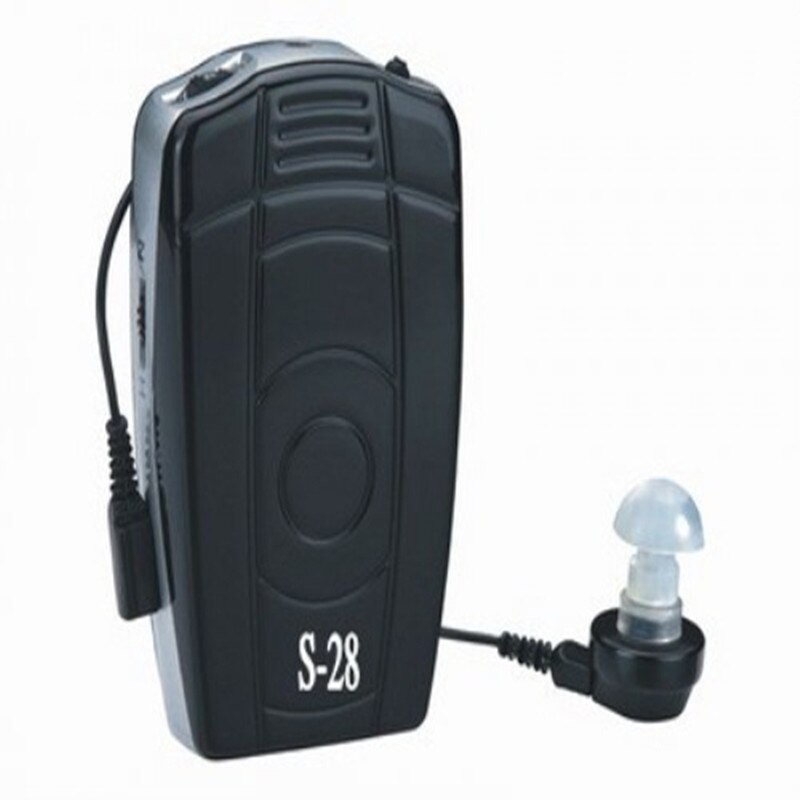 Geluidsversterkers Gehoorapparaat Mini Tone In Ear Beroep Machine Voor Doofheid/Ouderen Verstelbare Voice Oor Zorg Pocket S-28