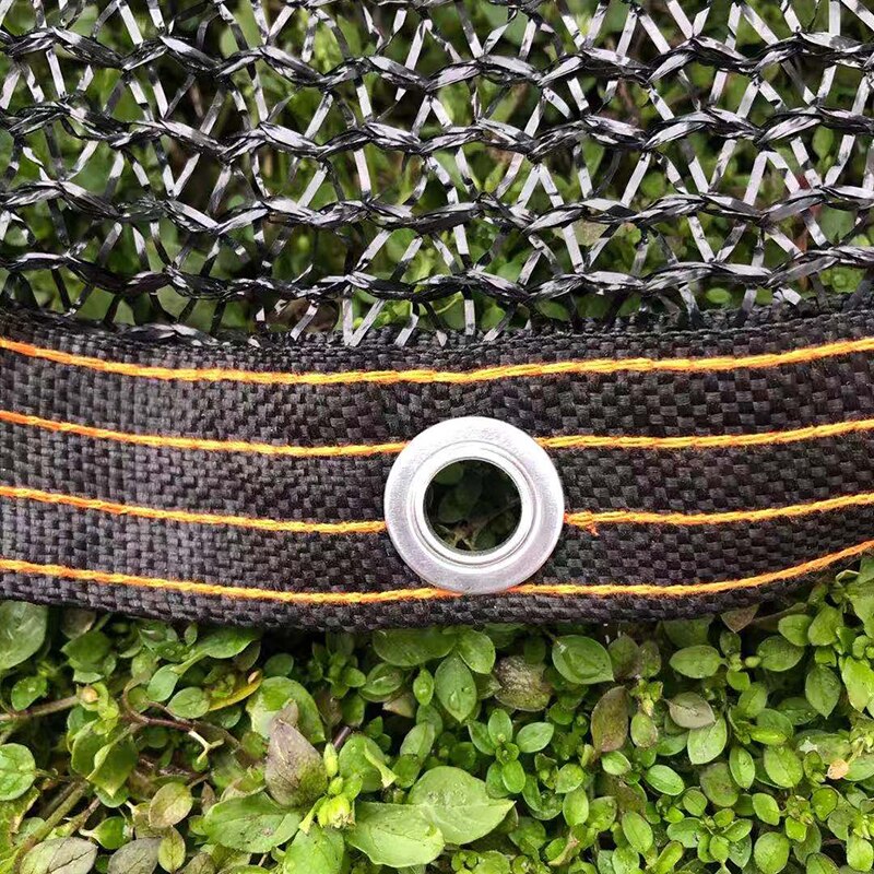 Black Sun Shade Net 38% Shading Rate Sun Shelter Home Garden Succulent Plants Awnings Free Rope