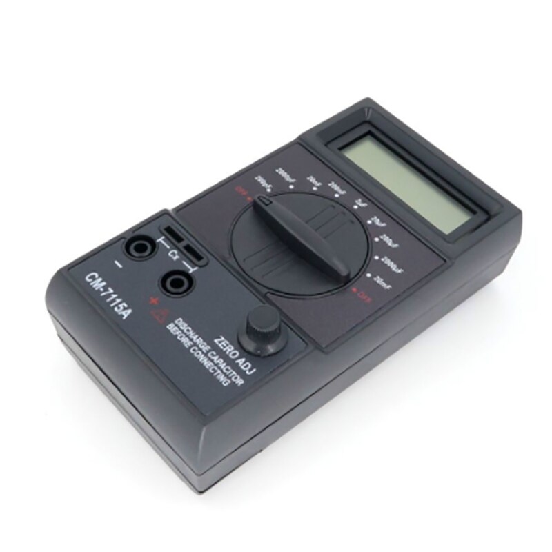 CM7115A Capacitance Meter Digital Multimeter LCD Display Measurement Tool ,Dual Slope Integrated A/D Converter System