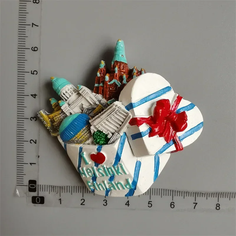 Fridge Magnets Travel Souvenir Vietnam Myanmar Lithuania Miami Hawaii Berlin Cambodia Bhutan Finland Bali Paris Home Decorations: light yellow