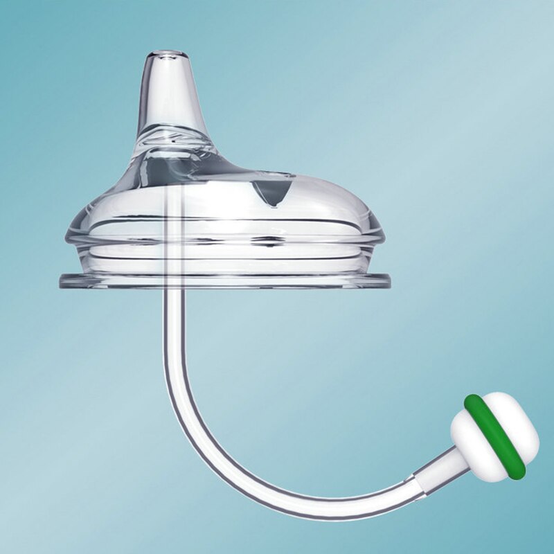 Drinken Siliconen Vervanging Speen Baby Fles Pp Handvatten Voor Comotomo Flessen: Water Teat Straw