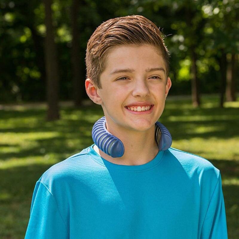 Neck Air Cooler Body and Neck Cooling Band Personal Cooling System Body Summer Cooling Belt Health Care