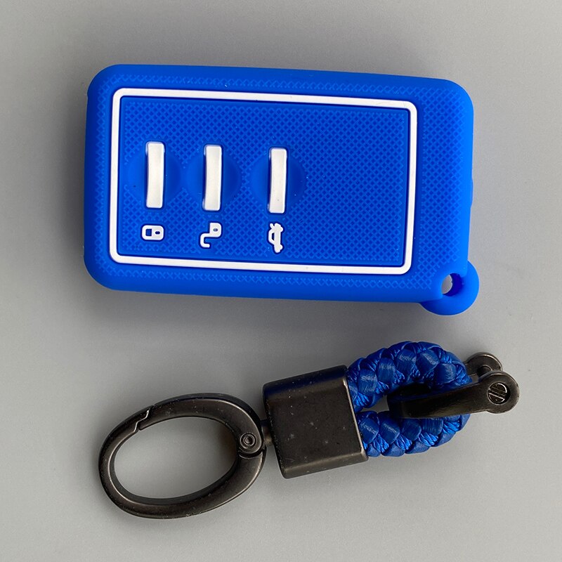 Happyit silicone Car Key cover for Subaru XV Forester Outback Legacy Impreza Mrxsti 3 tasti telecomando, Red