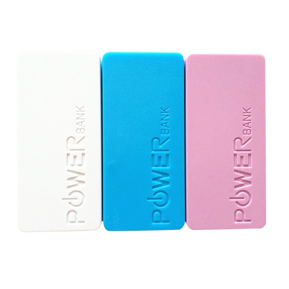 Power Bank Case Box 5600 Mah 2X 18650 Usb Power Bank Battery Charger Case Diy Doos Voor Iphone Sumsang