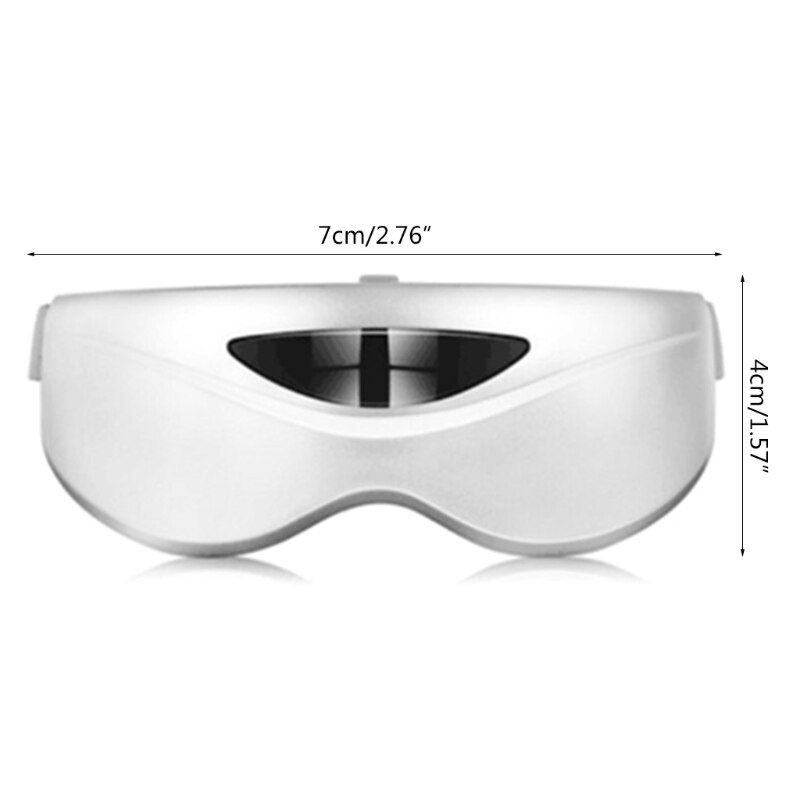 Infrared Gestures Control Wireless Electric Eye Massager Magnetic Vibration Massage Glasses Eyes Care Device