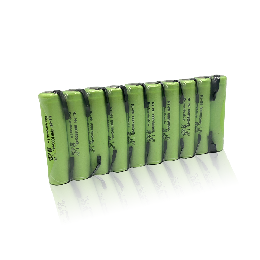Batterie Rechargeable Ni-MH, 1.2V, AAA, 1800 mAh, 1.2V, 1.2V, 3a