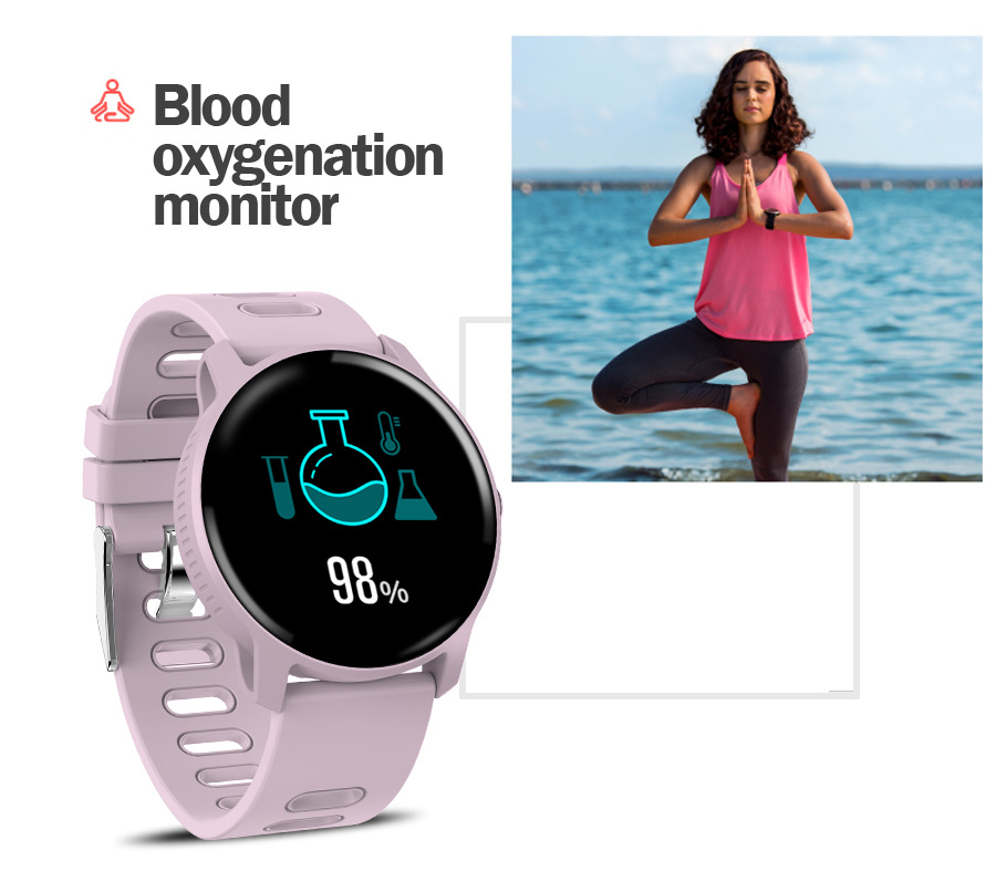 Dinto S08 Sport Bluetooth montre intelligente hommes femmes étanche Fitness Tracker moniteur de fréquence cardiaque podomètre pour téléphone Android IOS