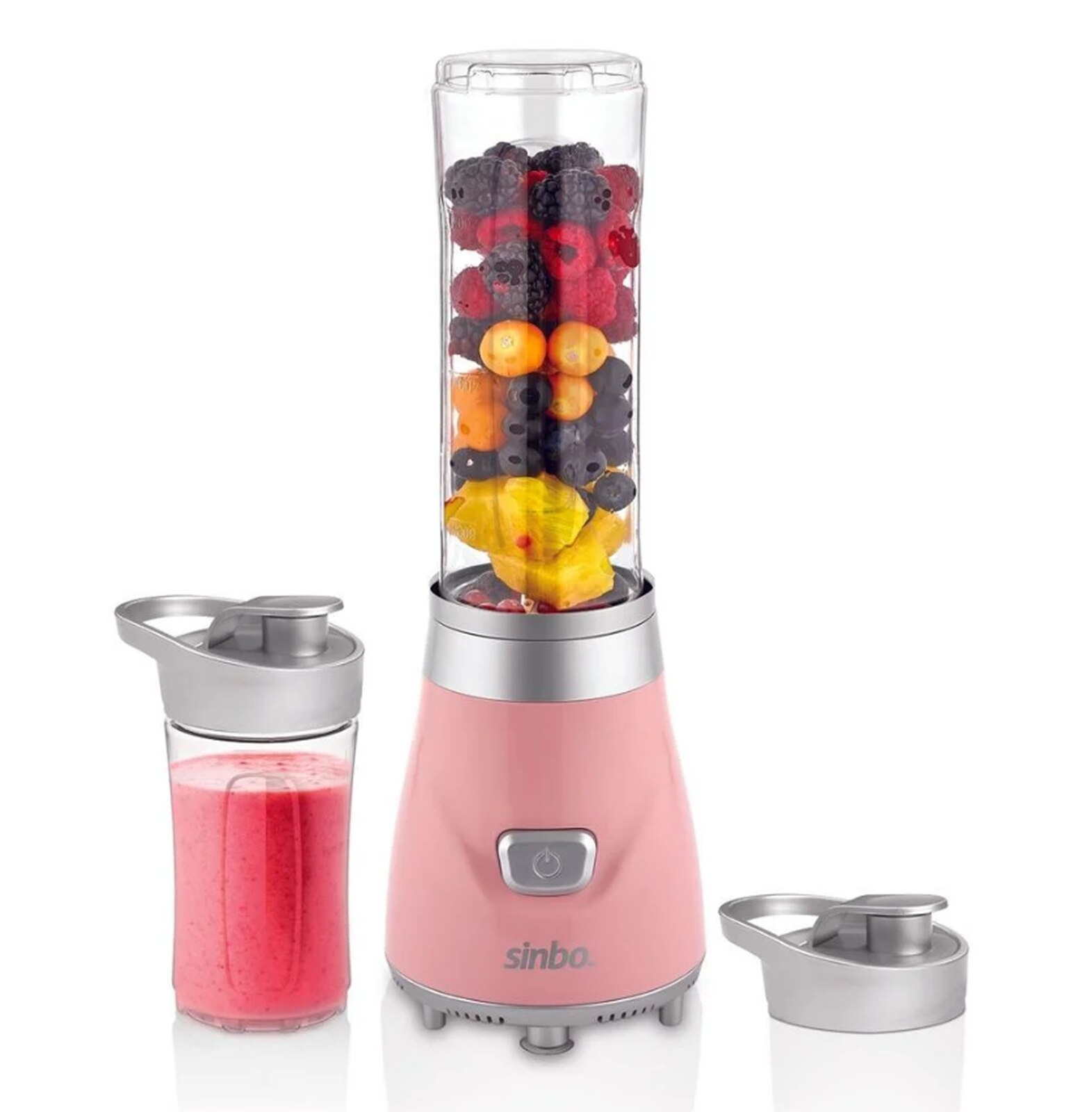 Personal Thermos Blender Smoothie Healthy Green Drink Portable Shaker Fruit Shredder Vegetable Juice Smoothie Machine Slimming: Pink