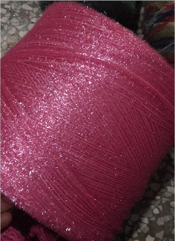 250 g/partij garen voor breien fiber hand breien Gehaakte breien weave knit flash cord Speciale fancy Heldere zijde ZL6