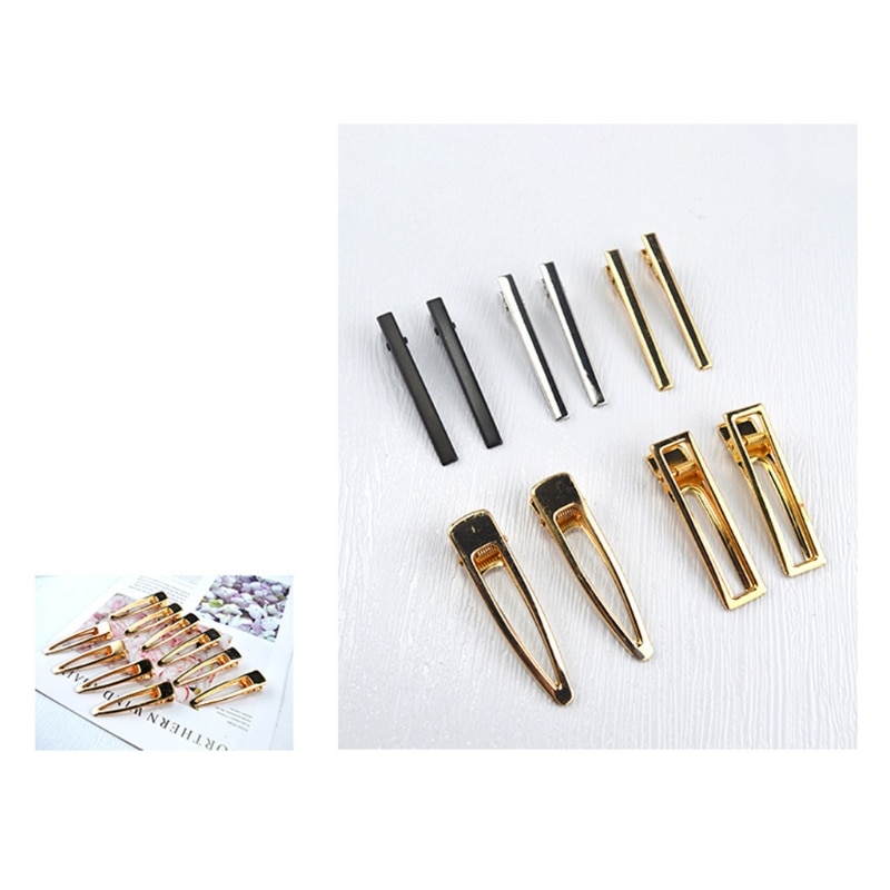 Geometrische Haarspange Haar Clip Silikon Form Schmuck Epoxy Harz Acryl DIY Haarnadel Keychain Lesezeichen Casting Machen Werkzeug