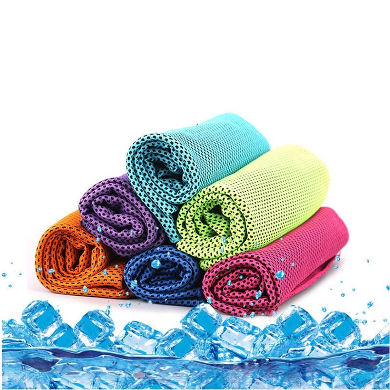 Snelle Koeling Ice Gezicht Handdoek Microfiber Sport Handdoek Sneldrogende Strand Handdoeken Zomer Blijvende Instant Chill Handdoeken Voor Fitness yoga