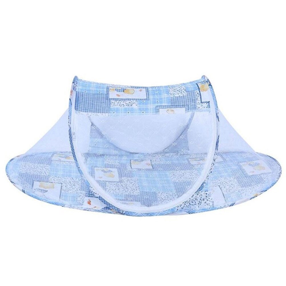 Home Baby Kid With Mattress Insect Protection Cartoon Ship Foldable Arched Mosquito Net Portable Crib Outdoor Safety Summer