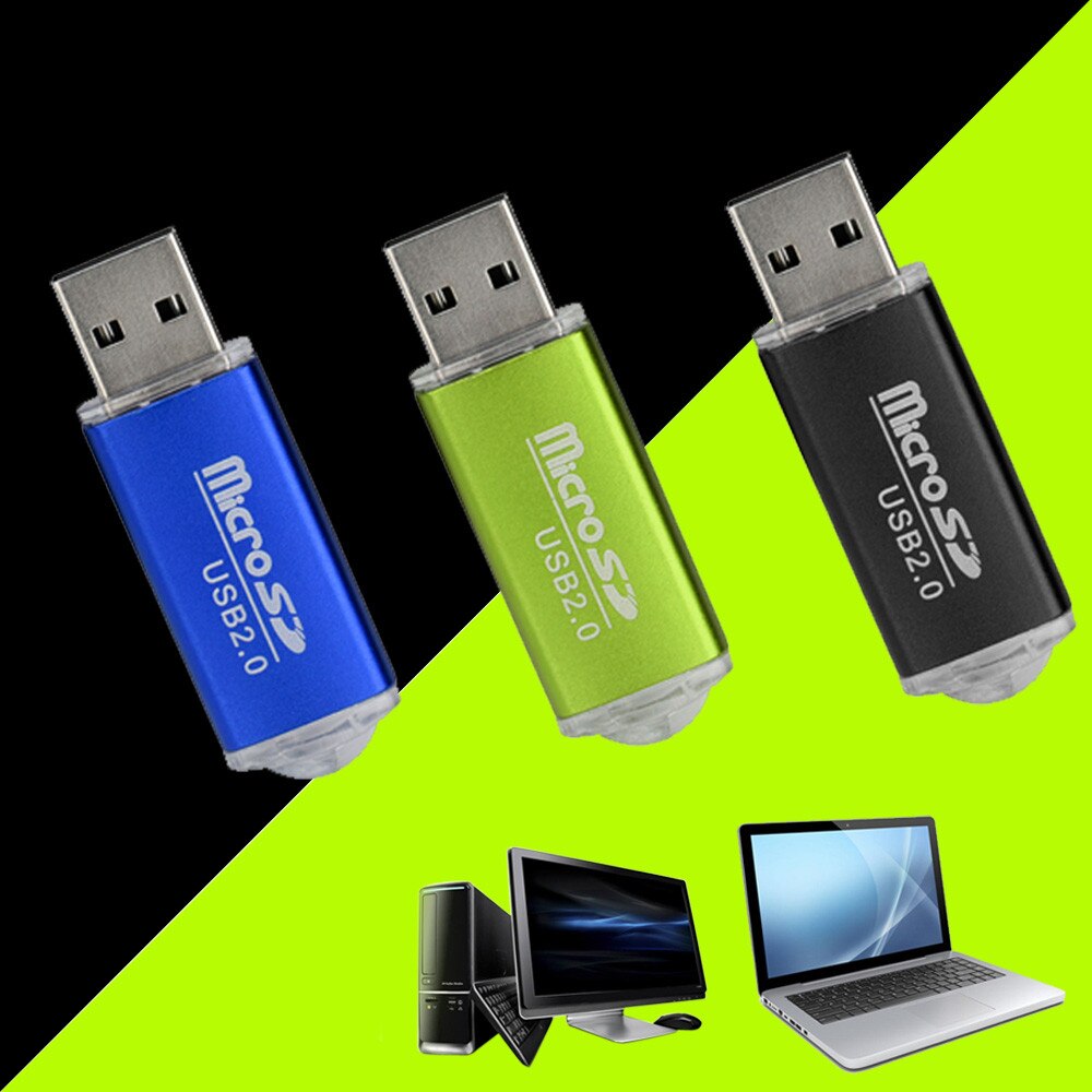 Portable USB 2.0 Adapter Micro SD SDHC Memory Card Reader usb sd card reader A30