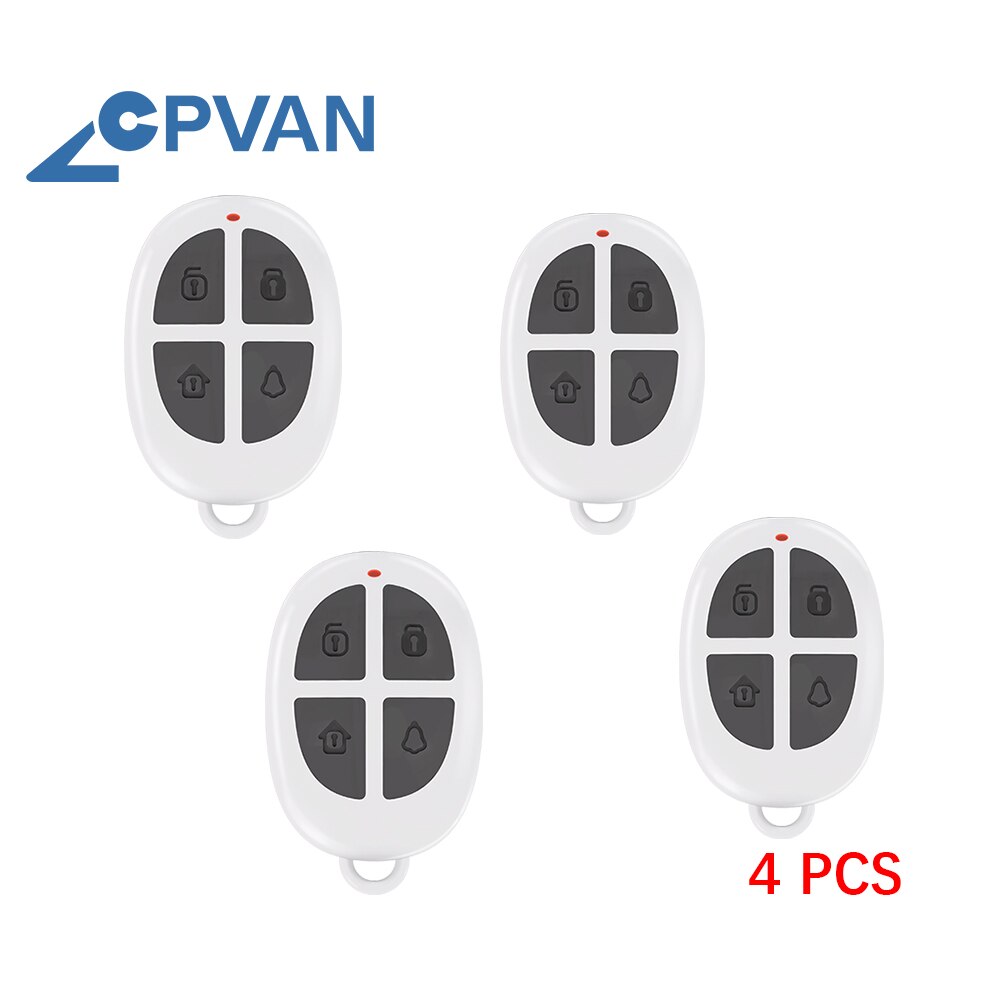 CPVAN Motion Sensor Alarm Remote Control for CP2 PIR Motion Detector 433mhz Infrared Detector Home Security System: Lavender