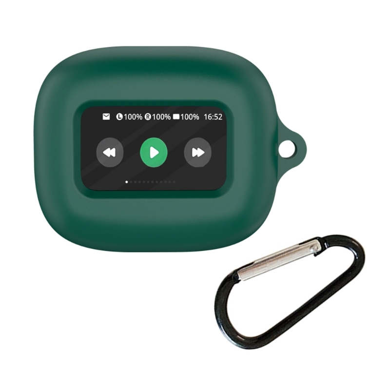 Étui pour écouteurs, housse Protection, étui rangement léger pour écouteurs Live Beam 3, boîtier Protection complet: Vert foncé