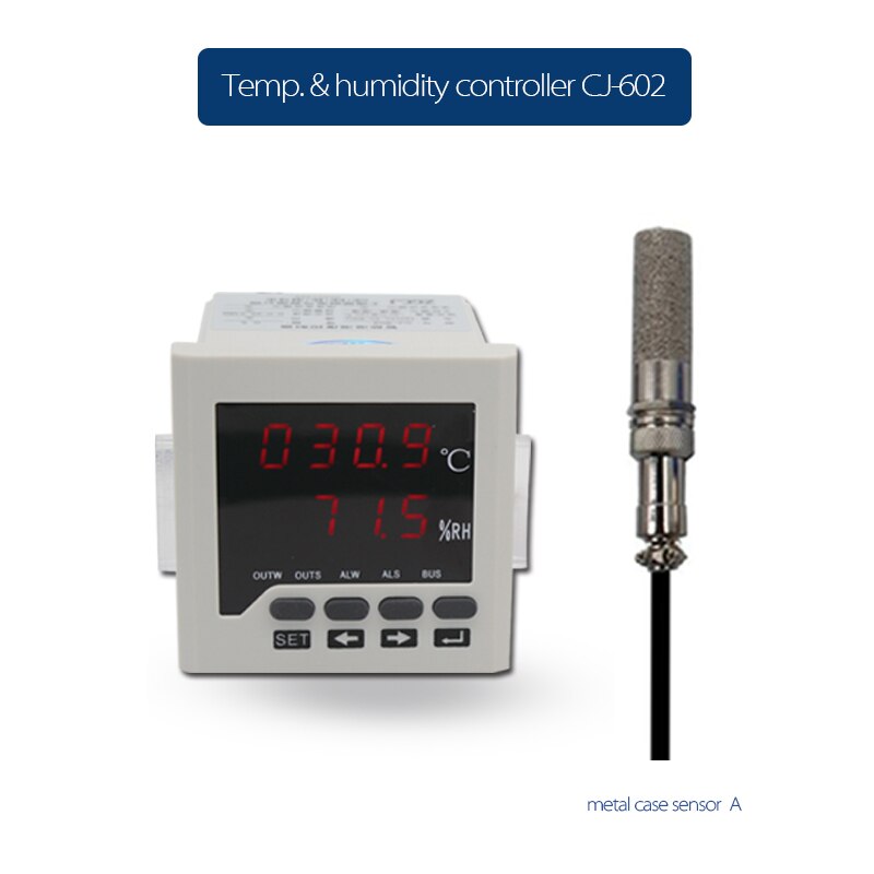 Alarm function Temperature humidity controller heating cooling humidifying dehumidifying Greenhouse incubation oven Cold storage: C