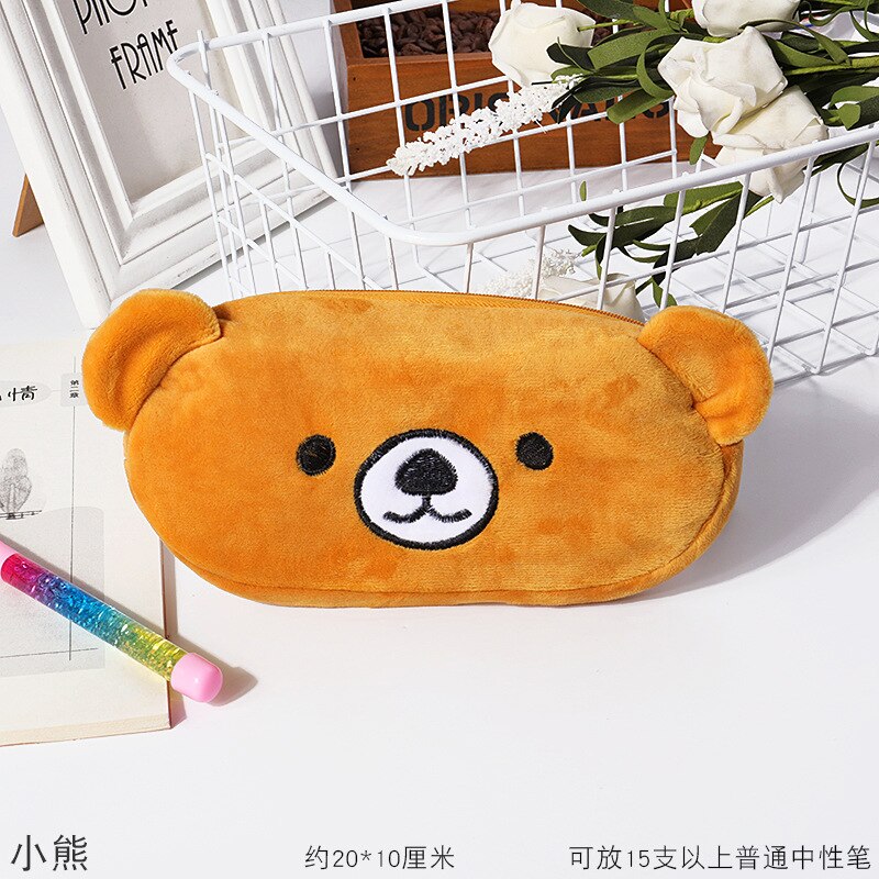TULX pencil cases school supplies pen case anime stationery cute stationary supplies korean bag us stationary stationery: E